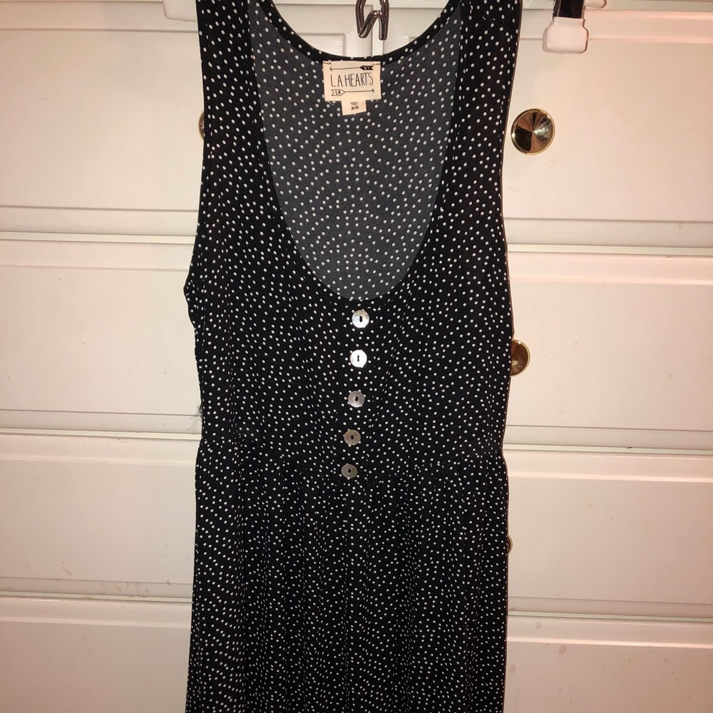 Polka Dotted La Hearts Dress